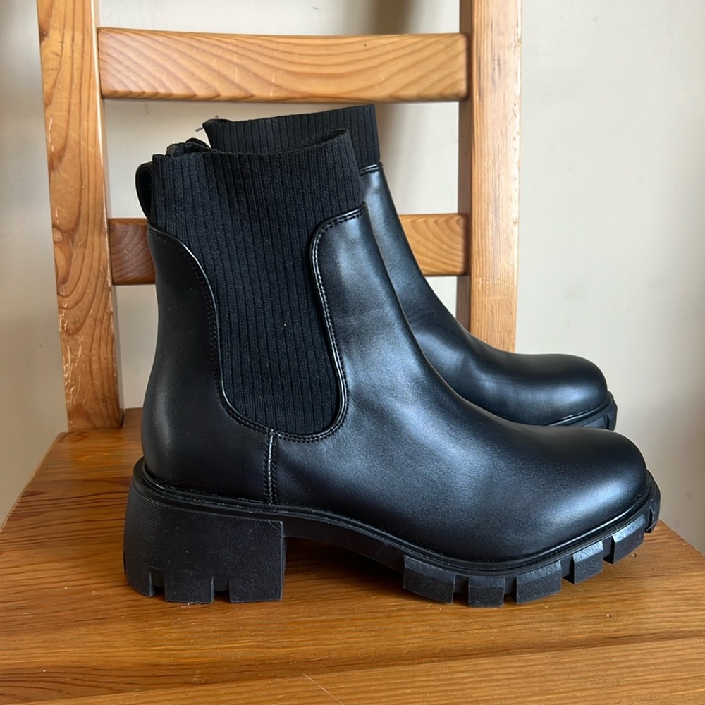 Steve Madden HUTCHH20 BLACK boots